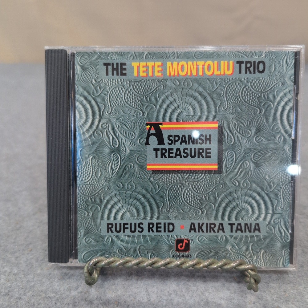 Tete Montoliu Trio A Spanish Treasure CD 1992 Concord Jazz Rufus Reid Akira Tana - Picture 1 of 2